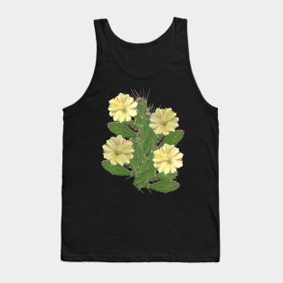 Cactus - cactus flower - flower - flora in Africa Tank Top